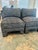 Pair of 1980s Slipper Chairs | Reupholstered Designer Velvet For Sale - Image 4 of 8
