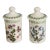 Pair of Vintage Portmeirion Botanic Garden Spice Jars Cinnamon & Peppercorn For Sale