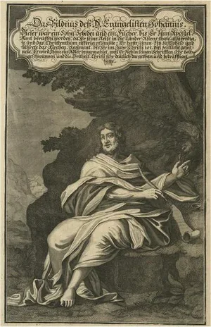 John the Evangelist, 1708, Paper