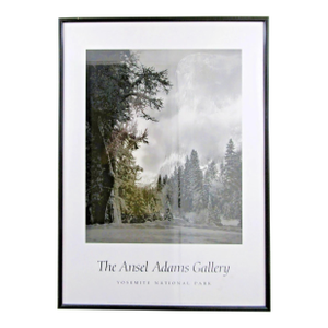 Ansel Adams Large Framed El Capitan Yosemite 1989 Gardner Lithograph
