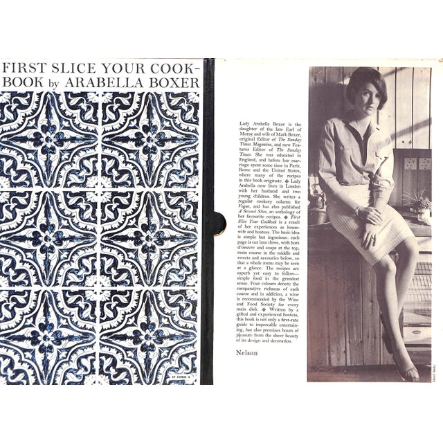 Traditional "First Slice Your Cook-Book the Three Tier Menu Guide" 1965 Boxer, Arabella For Sale - Image 3 of 10