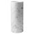 Stone Cylindrical Satin White Carrara Marble Vase For Sale - Image 7 of 7