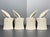Mid-Century Modern Vintage Chairs in White Fiberglass by Nanna Ditzel for Domus Danica, 1960s, Set of 4 For Sale - Image 3 of 13