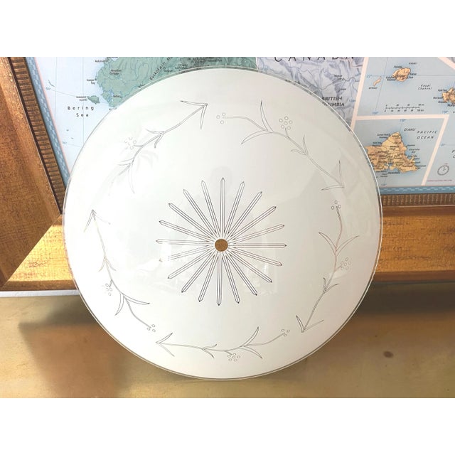 Modern Sunburst & Branches Flush Light For Sale - Image 12 of 18