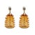 Amber Rostrato Murano Glass Table Lamps, 2000, Set of 2 For Sale - Image 8 of 8