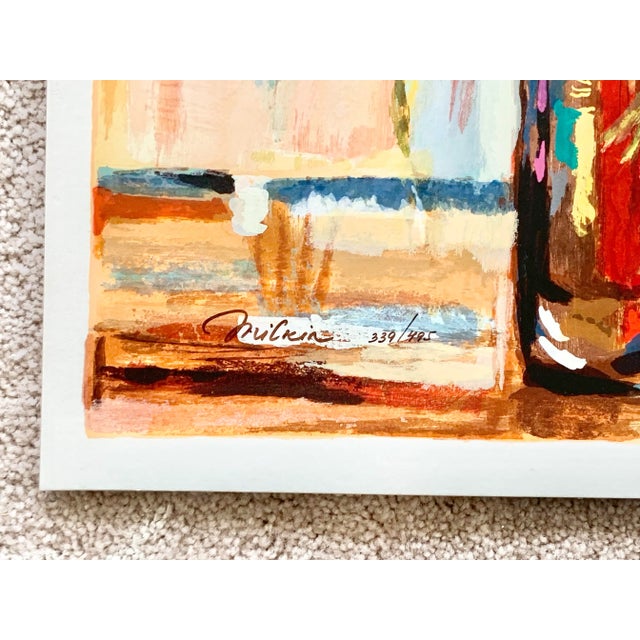 Early 21st Century Vintage Seriolithograph by Michael Milkin Signed and Numbered For Sale - Image 5 of 11