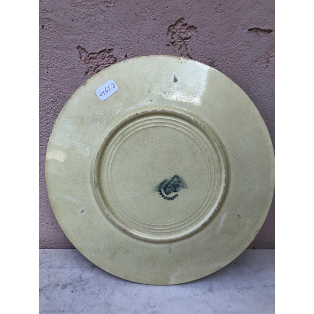 Late 19th Century 19th Century French Majolica Flowers Saint Amand For Sale - Image 5 of 6