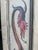 1970s Vintage Pink Dragon Painted Caninet Folk Art For Sale - Image 5 of 12
