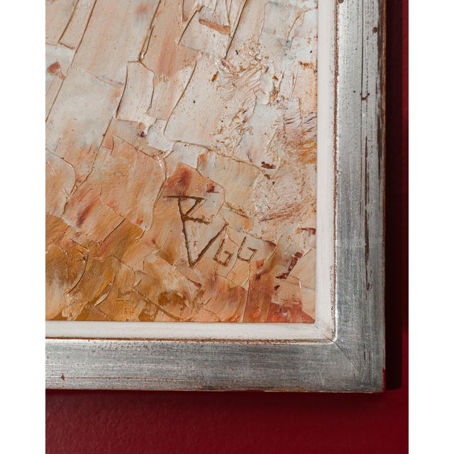 1960s Big Cat, 1966, Oil on Panel, Framed For Sale - Image 5 of 8