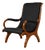 Antique German Biedermeier Cherrywood Chair, 1830s For Sale