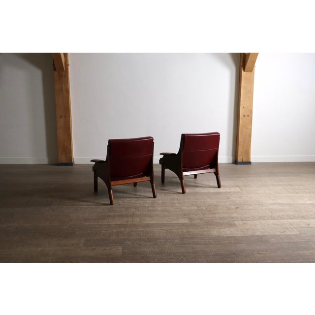 Brown Lounge Chairs from Sormani, Italy 1965, Set of 2 For Sale - Image 8 of 12