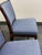 McGuire Orlando Diaz-Azcuy for McGuire Furniture Target Back Upholstered Chairs, Set of Four For Sale - Image 4 of 12