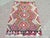 Mid 20th Century Vintage Small Aesthetic Handwoven Turkish Kilim Rug For Sale - Image 11 of 11