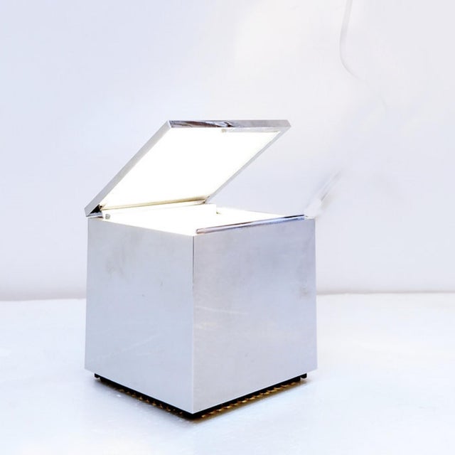 Cuboluce Cube Lamp by Franco Bettonica and Mario Melocchi for Cini & Nils, 1970s For Sale - Image 16 of 17