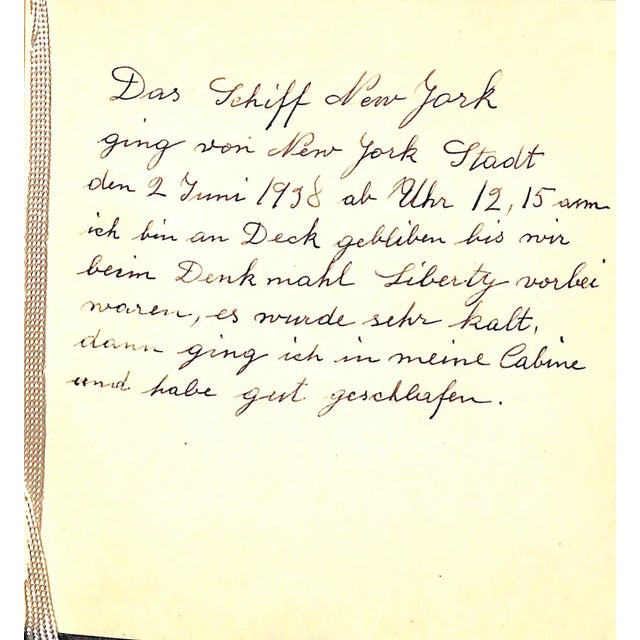 Traditional New York 1938 Travel Log Booklet For Sale - Image 3 of 3