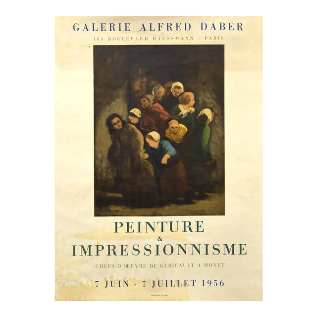 Peinture & Impressionisme Poster Exhibition - 1956 1956 For Sale
