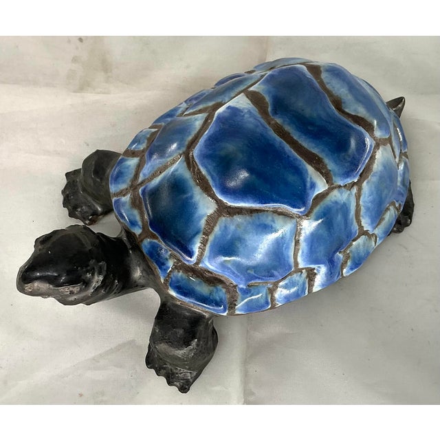 Vintage Ceramic Turtle Figurine by Anderson Design Studio For Sale - Image 11 of 12