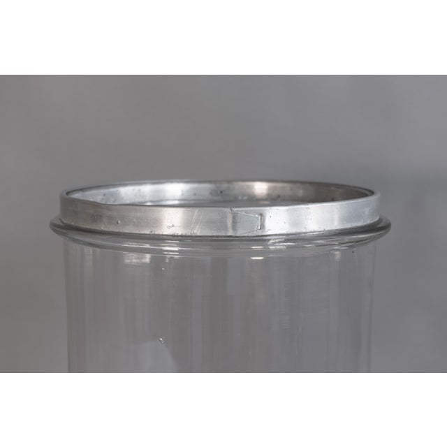 1900 - 1909 Large Antique Glass Vase, 1900 For Sale - Image 5 of 7