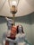 Figurative 19th Century Staffordshire Porcelain Figurine Converted to a Lamp For Sale - Image 3 of 7
