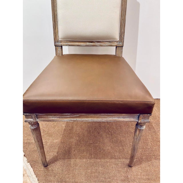 Wood Revelation Organic Modern French Connection Dining Chair For Sale - Image 7 of 7