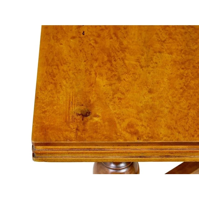 Early 20th Century Birch Extending Dining Table, 1920s For Sale - Image 3 of 11