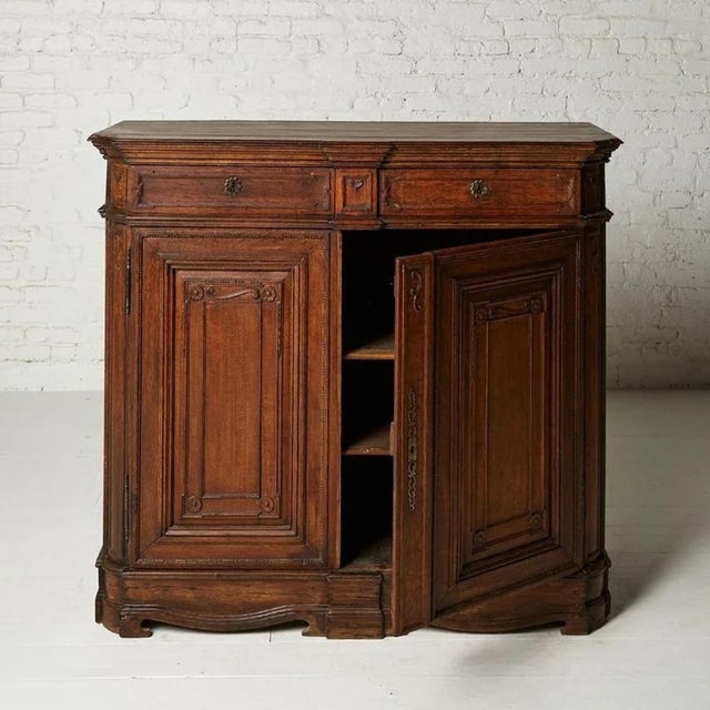 19th Century Belgian Oak Server For Sale - Image 4 of 6
