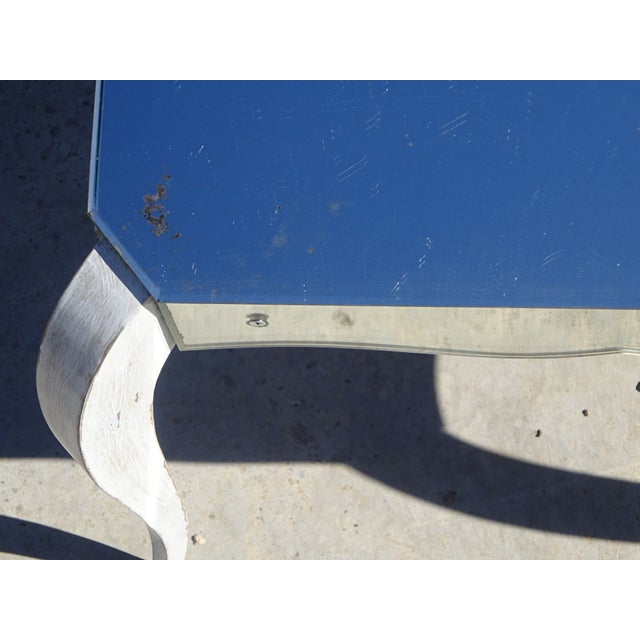 Wooden Coffee Table and Mirror, 1950s For Sale - Image 3 of 18