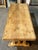 French Bleached Oak Farmhouse Dining Table, 1925 For Sale - Image 11 of 18