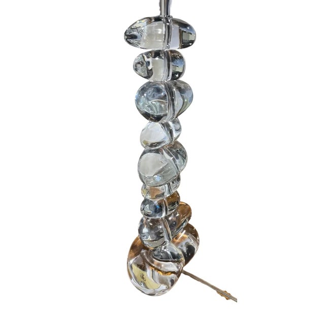 George Kovacs 1970s George Kovacs Glass Stones Table Lamp For Sale - Image 4 of 6