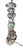 George Kovacs 1970s George Kovacs Glass Stones Table Lamp For Sale - Image 4 of 6