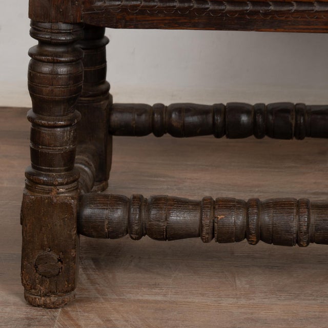 17th Century Console Table With Two Carved Drawers, Portugal For Sale - Image 14 of 18
