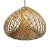 Beautiful thick rattan Java Drop hanging lantern. Attractive swirling design produces a natural glow when illuminated....