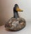 Antique Treen 19th Century Palm Wood Painted Decoy Duck Sculpture Folk Art For Sale - Image 10 of 11