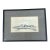 Antique English Framed Pen and Ink Landscape of North Muskham and the River Trent For Sale