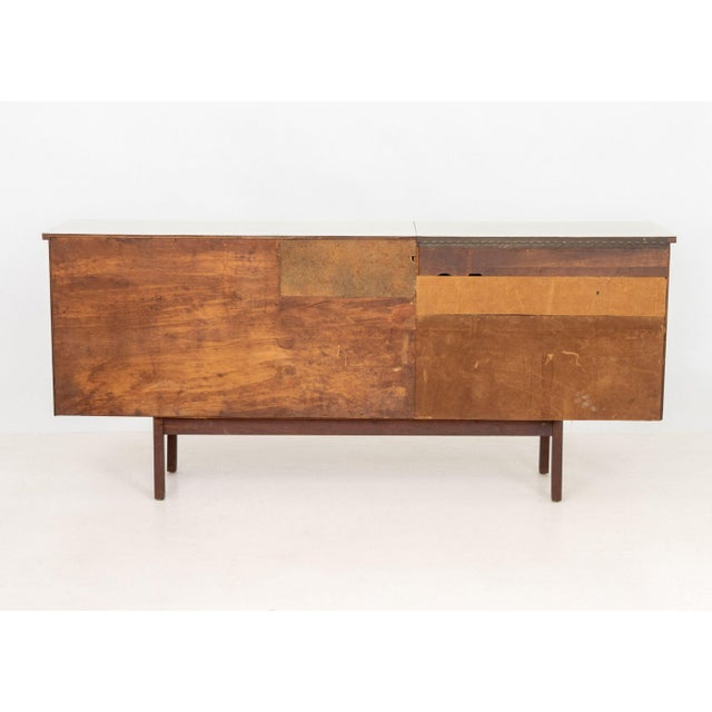 Brown Scandinavian Modern Style Rosewood Sideboard For Sale - Image 8 of 8