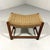 Plaited Cord Seat Stool, 1950s For Sale - Image 6 of 10