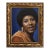 Aretha Franklin Painting on Board by Artist Eban Morales For Sale