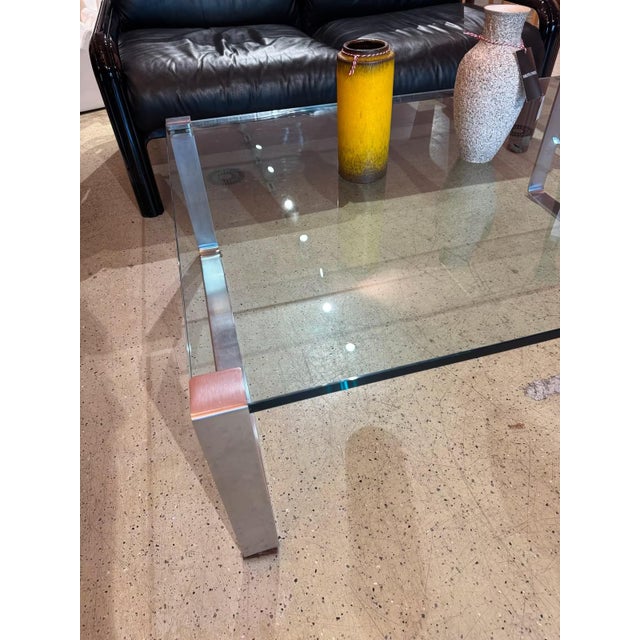 K831 Coffee Table Glass by Ronald Schmitt For Sale - Image 5 of 7