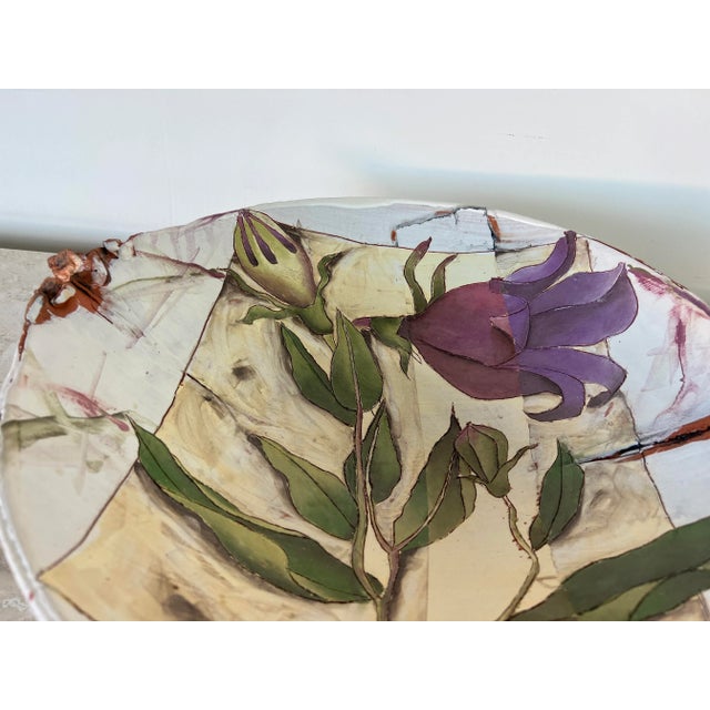 Mid-Century Modern 1980s Vintage Handmade Artistic Pottery Bowl , Signed/ Sold For Sale - Image 3 of 13