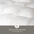 Not Yet Made - Made To Order All Season Premium White Duck Down Duvet with TENCELTM Lyocell Organic Cotton Shellm Twin For Sale - Image 5 of 7