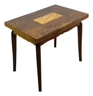 French Art Deco Extendable Book Table, 1940s