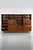 Italian modular cabinet, designer unknown but with a beautiful finish all over. This cabinet has 8 parts; 4 cabinets below...