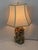 Cream Mid-20th-Century Chinese Hand-Carved Soapstone Bird and Floral Vase Lamp For Sale - Image 8 of 11