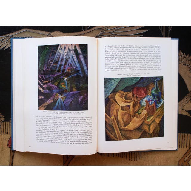 Cornflower Blue 1950s "Italian Painting", Large Coffee Table Art Book For Sale - Image 8 of 18