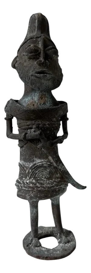 Bronze Statuette, Nigeria, 1970s