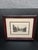 Vintage 1880 Lucien Gautier Paris Etching Set Framed Palais Justice Ste Chapelle For Sale - Image 13 of 13
