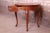Late 20th Century Baker Furniture French Provincial Louis XV Walnut and Burl Wood Tea Table, Newly Refinished For Sale - Image 5 of 13