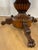 19th Century French Charles X Style Flame Mahogany Guéridon Table W/Marble Top For Sale - Image 4 of 11