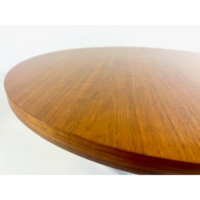 German Walnut Coffee Table from Emü Mobelfabrik, 1960s For Sale - Image 12 of 13