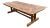 Farmhouse Reclaimed Wood Trestle Table With Breadboard - 90 For Sale